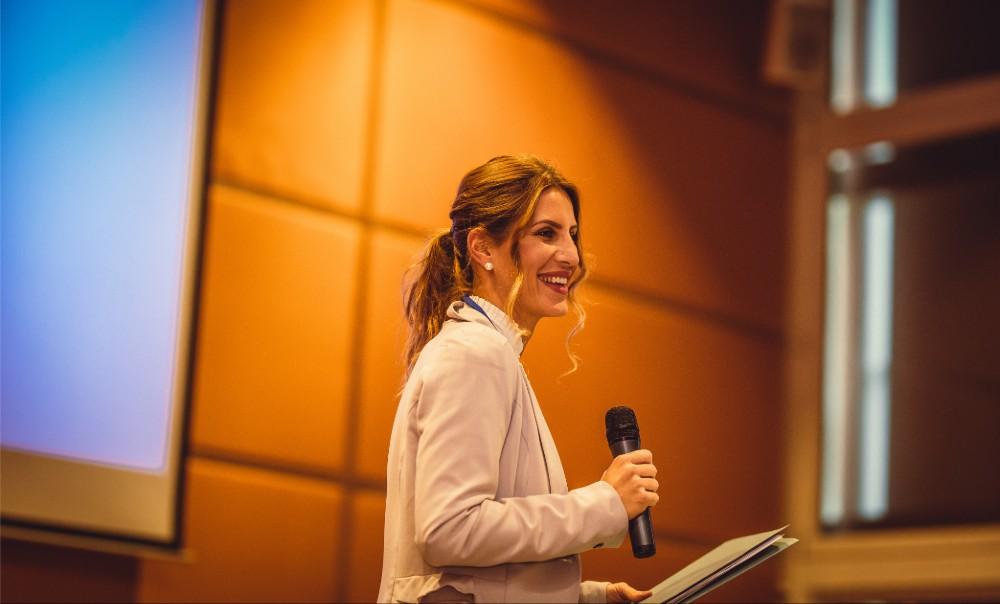 Take to the stage at the Innovation Showcase